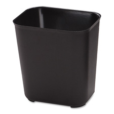 RCP 254300BK Rubbermaid 28qt. Fire Resistant Wastebasket RCP254300BK
