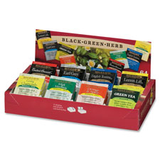 BTC10568 Bigelow Tea Company Tea Tray Pack, 8 Assorted Teas, 64/BXTRAY HOLDS 8 DIFFERENT TEAS