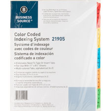 SPR 05858 Sparco A-Z Quick Index Dividers w/ Contents Page SPR05858