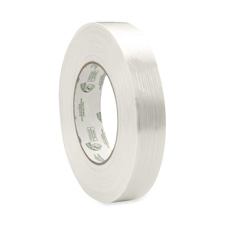 DUC07575 ShurTech Brands LLC Filament Tape, 1"x60Yards, WhiteTAPE,STRAPPING,FILAMNT,1X60