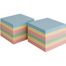 Notebooks, Pads & Filler Paper, SPR 19852 Sparco Premium Pastel Adhesive Colors Notes SPR19852