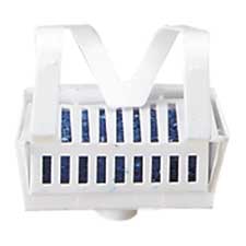 BGD676 Big-D Rim Hanger, With Non-Para Block, Apple, 12/CT, WhiteHANGER,RIM,BOWL,W/BLOCK,WE