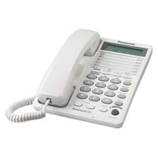 PAN KXTS208W Panasonic 2-Line Integrated Telephone System PANKXTS208W