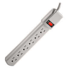 KMW 50688 Kensington 6-Outlet Circuit Breaker/Power Strip KMW50688