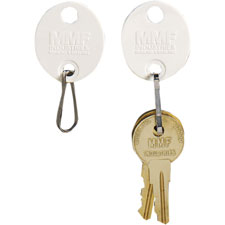 MMF 201800706 MMF Industries Oval Plastic Key Tags  MMF201800706