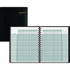AT A GLANCE 8031005 4-Person Group Appt Book, Undated, 1PPD, 8-1/2'' x 11''Pg Sz, BK, AAG8031005, AAG 8031005