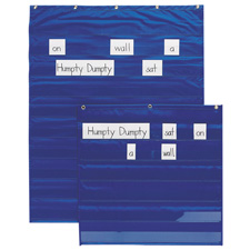 PAC 20080 Pacon Word/Sentence Strip Pocket Charts PAC20080