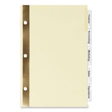 AVE 11102 Avery Worksaver Standard Insertable Tabs Dividers AVE11102