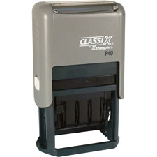 XST P40 Xstamper Classix Self-Inking Plastic Dater XSTP40
