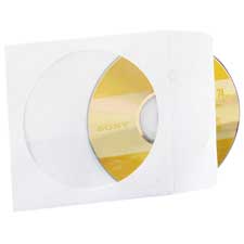 QUA R7050 Quality Park Tyvek CD/DVD Sleeves QUAR7050