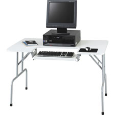 SAF 1935GR Safco Folding Computer Table SAF1935GR