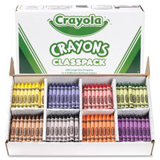 BIN 52-8038 Crayola Large Classpack Crayons BIN528038