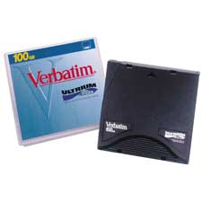 Tape Cartridge, 100GB Uncompressed/200GB Compressed