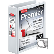 CRD 10311 Cardinal EasyOpen Clearvue Slant D-Ring Binders CRD10311