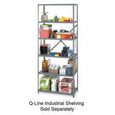 TNN 6Q23612MGY Tennsco Q-Line Industrial Shelving and Post Kit TNN6Q23612MGY