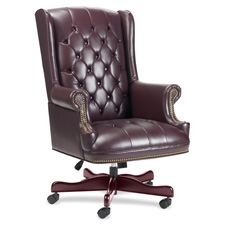 Executive Vinyl Swivel Chair, 30