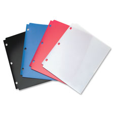 ACC40025 Acco Brands, Inc. Accohide Twin Pocket Poly Snap Folder, 8-1/2"x11", AssortedPORTFOLIO,POLY,SNAPPER,AST