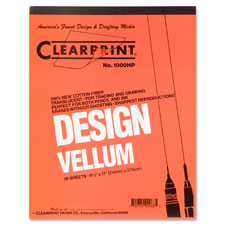 CLE 10001410 ClearPrint Plain Vellum Pads CLE10001410