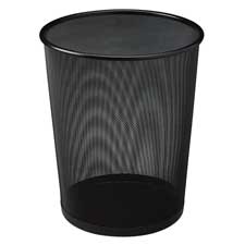 RCP WMB20BK Rubbermaid Steel Mesh Wastebasket RCPWMB20BK
