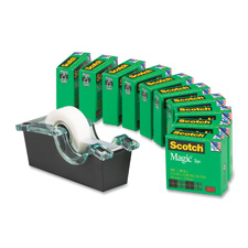 MMM 810P10KDS 3M Scotch Designer Tape Dispenser and Tape MMM810P10KDS