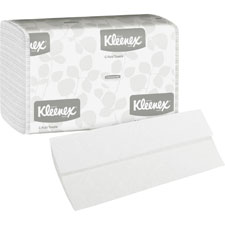KIM 01500 Kimberly-Clark Kleenex Premium White C-Fold Towels KIM01500