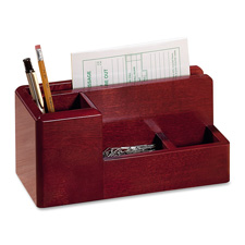 ROL 1734648 Rolodex Wood Tones Desktop Organizer ROL1734648