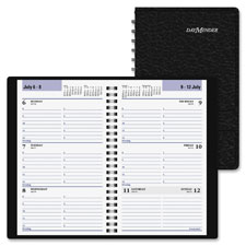 AAGAF22500 At-A-Glance Weekly Planner, 13-Mth, July 08-July 09, 4-7/8"x8", BlackAY PLNR,WKLY,4.9X8,BK