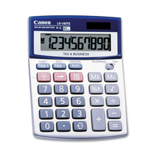 Canon LS100TS 10-Digit Calculator, Dual Power, 4'' x 5-1/3'' x 1-1/5''