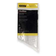 BOSGS10DT Stanley Bostitch Mini Oval Dual Temp Glue Sticks, 4"GLUESTICKS, MINI 4", 24CT