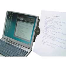 Laptop Copyholder,Clip On,1/8