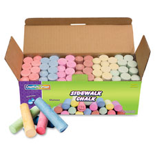CKC 1700 Chenille Kraft  Tub of Sidewalk Chalk  CKC1700