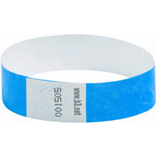 Security wrist band,tear-resistant,10"x3/4", 100/pk, yw, sold as 1 package, 100 each per package 