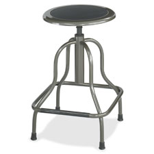 SAF 6665 Safco Diesel Series High Base Stool w/o Back SAF6665