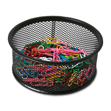 SPR 90201 Sparco Steel Mesh Paper Clip Holder SPR90201