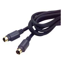 ARE587581 Arista Enterprises, Inc. Digital Series S-Video Cable, 6mm, 12'CABLE,S-VIDEO,DGT,4PIN,12'