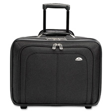 SML 110211041 Samsonite Zip Away Ballistic Rolling Notebook Case SML110211041