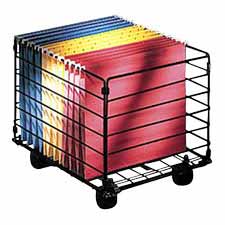 Mobile File Cube, Holds Letter/Legal, 12-3/4