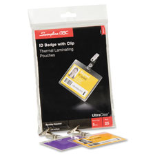 GBC Badge and Strip Laminating Pouch