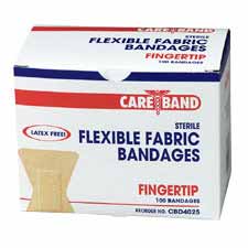 AGPCBD4025 ASO Corporation Fabric Bandages,Ventilation Holes,Adhesive,100/BXBANDAGES,FABRIC,FINGERTIP