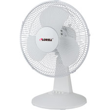 ATL44551 Atlantic Breeze 12" Oscillating Fan,3 Speeds,13-15/16"x11-1/2"x1-1/2",LGYFAN,DESK,12"