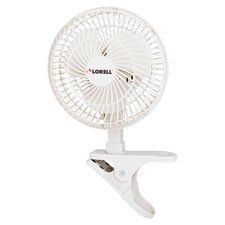 ATL44552 Atlantic Breeze 6" Clip-On Fan,2-Speed,5' Cord,7-15/16"x6"x9-1/2",Light GrayFAN,CLIP-ON,6"