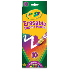 CYO 684410 Crayola Erasable Colored Pencils CYO684410