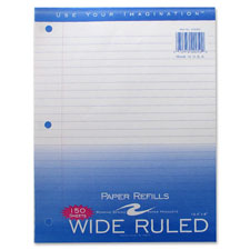 Roaring Spring 3-Hole Wide Ruled Filler Paper | by Plexsupply
