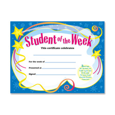 TEP T2960 Trend Student of The Week Certificate TEPT2960