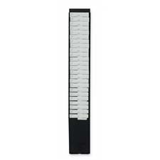 ACP810120000 Acroprint Time Recorder Expanding Card Rack, 25 Pockets, 3-1/45"x22"x72", BlackRACK, TIMECARD,EXPANDING