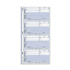 RED 50750 Rediform Two-Part Self-Stick Message Book RED50750