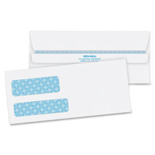 Double Window Envelopes,24 Lb,No 9,Redi-Seal,500/BX,WE