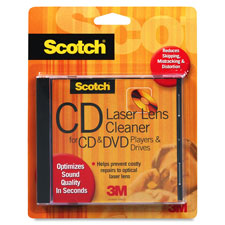 CD/DVD Laser Lens Cleaner, Optimizes Sound Quality