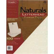 GEO 45846 Geographics Naturals Parchment Stationery GEO45846