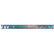 #2 Pencil W/Eraser, Standard, 100th Day Design, 12/BX